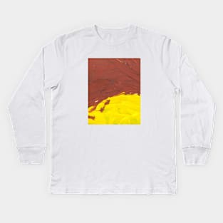Paint strokes Kids Long Sleeve T-Shirt